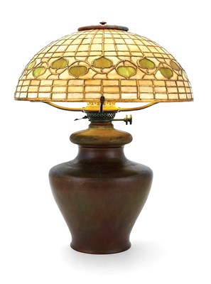 Lot 321 - Tiffany Studios Leaded Favrile Glass Vine...