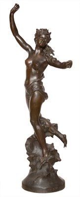 Lot 379 - Bronze Figure of a Dancing Nymph Signed Marcel...