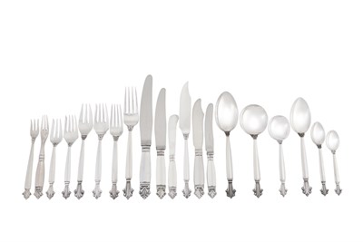 Lot 270 - Georg Jensen Sterling Silver Acanthus Pattern...