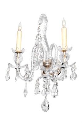 Lot 264 - Set of Four George III Style Cut-Glass...