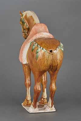 Lot 52 - Chinese Sancai Glazed and Pigment Painted...