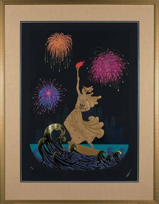 Lot 64 - Erté (1892-1990) STATUE OF LIBERTY SUITE; DAY...