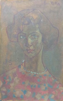 Lot 74 - Joseph Solman American, 1909-2008 Portrait of...