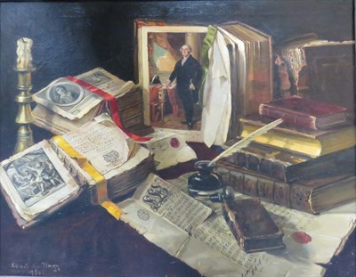 Lot 72 - Ernest de Nagy American, 1906-1944 Still Life,...