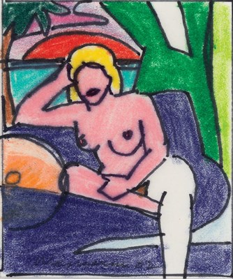 Lot 177 - Tom Wesselmann American, 1931-2004 Study for...