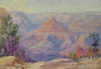 Lot 7 - American School 20th Century The Grand Canyon...