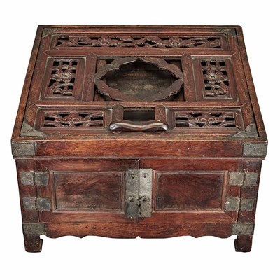 Lot 116 - Chinese Huanghuali Mirror Stand 18th/19th...