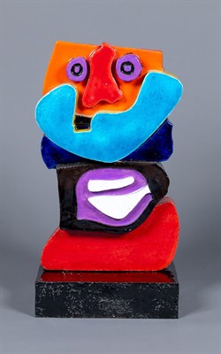 Lot 66 - Karel Appel Dutch, 1921-2006 Bluebeard, 1973...