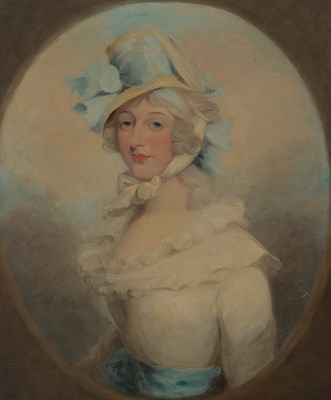 Lot 57 - Attributed to John Downman Portrait of a Lady...