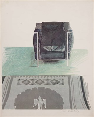 Lot 179 - David Hockney (b. 1937) CORBUSIER CHAIR AND...