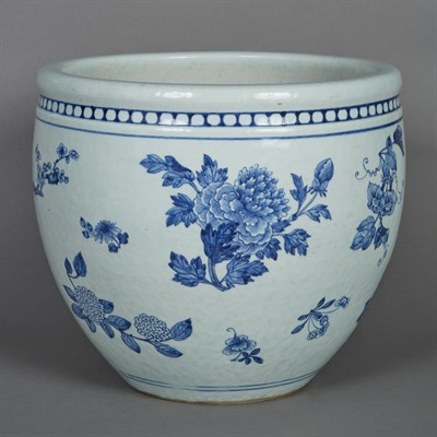 Lot 126 - Chinese Blue and White Glazed Porcelain...