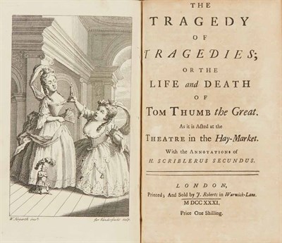 Lot 342 - [FIELDING, HENRY] The Tragedy of Tragedies; or...