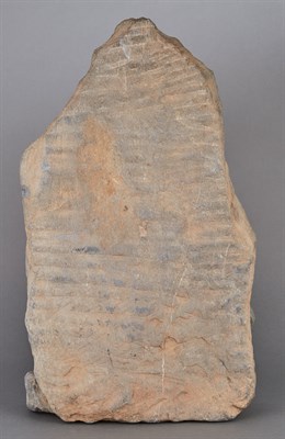 Lot 21 - Gandharan Gray Schist Figure of the God Atlas...