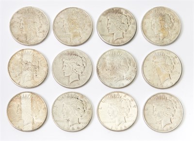 Lot 1178 - United States Silver Dollars Selection of...