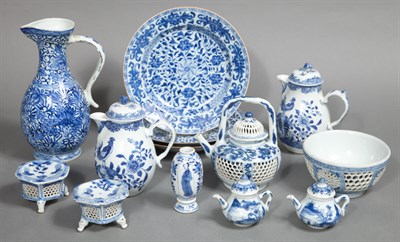 Lot 218 - Group of Chinese Blue and White Porcelain...