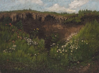 Lot 99 - English School 19th Century Summer Landscape...