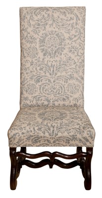 Lot 303 - Pair Louis XIII Style Upholstered Chairs...