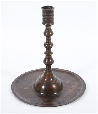 Lot 314 - Ottoman Bronze Candlestick 17th/18th Century...