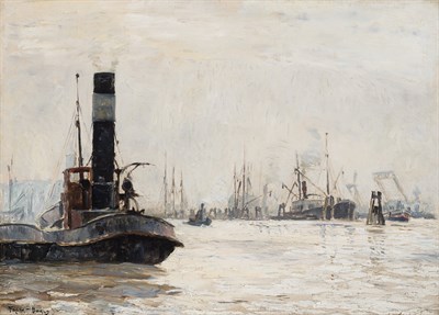 Lot 70 - Frank Myers Boggs American, 1855-1926 Harbor...