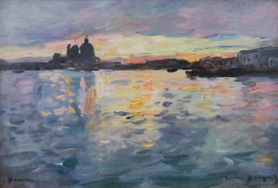 Lot 11 - Maurice Bompard French, 1857-1936 Venice...
