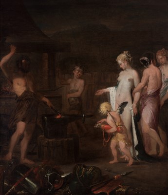 Lot 60 - Manner of Henry Fuseli Venus at the Forge of...