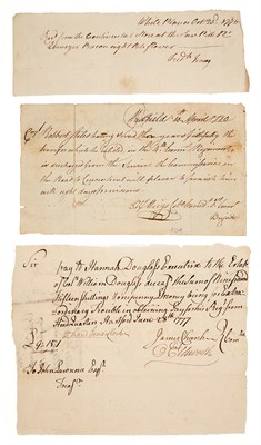 Lot 145 - [AMERICAN REVOLUTION] Group of miscellaneous...