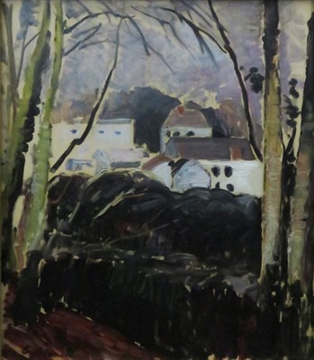 Lot 6 - Attributed to Emile Bernard View of a Village...