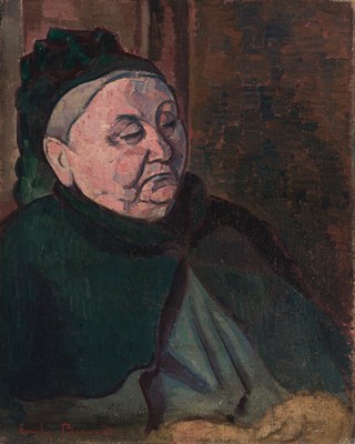Lot 18 - Emile Bernard French, 1868-1941 La Grand-mere...