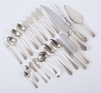Lot 419 - Assembled Gorham and Whiting Sterling Silver...