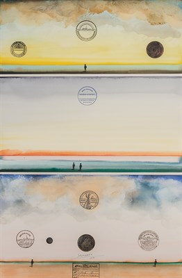 Lot 150 - Saul Steinberg American, 1914-1999 Three Long...