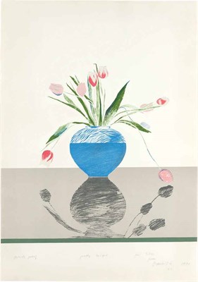 Lot 82 - David Hockney (b. 1937) PRETTY TULIPS...