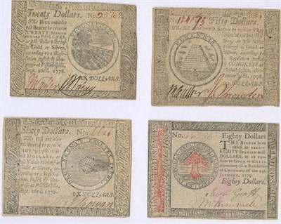 Lot 1117 - United States Continental Currency Group...