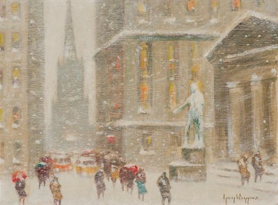 Lot 93 - Guy Carleton Wiggins American, 1883-1962 Wall...