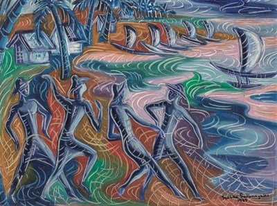 Lot 143 - Senaka Senanayake Sri Lankan, b. 1951...