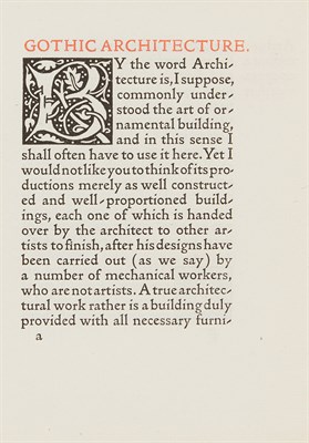 Lot 273 - [KELMSCOTT PRESS] Of the Friendship of Amis...
