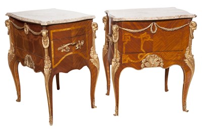 Lot 316 - Pair of Louis XV/XVI Style Gilt Metal Mounted...