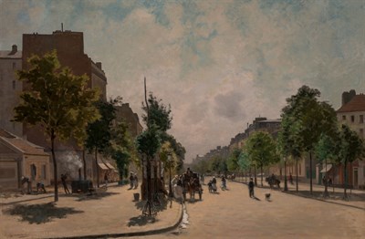 Lot 38 - Charles Lapostolet French, 1824-1890 Midday in...