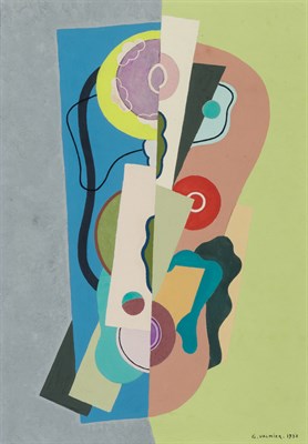 Lot 39 - Georges Valmier French, 1885-1937 Flowers,...