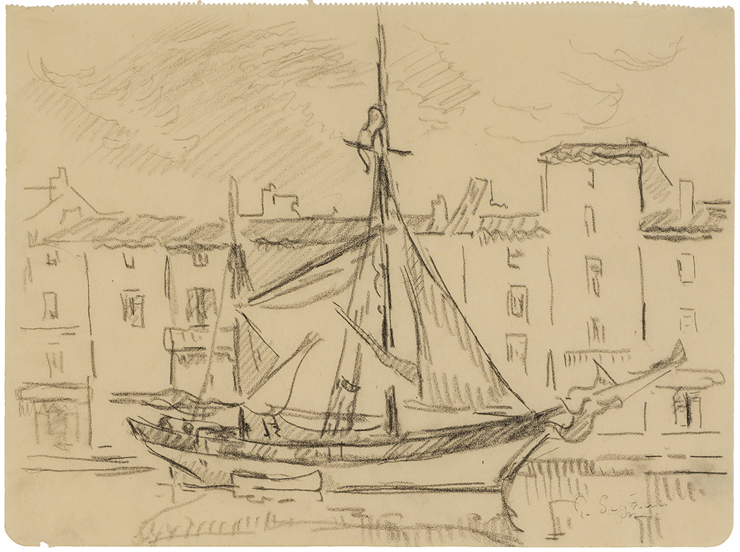 Lot 14 - Paul Signac French, 1863-1935 Saint Tropez,...