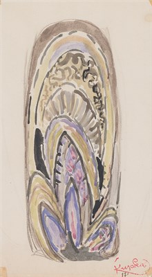 Lot 44 - Frantisek Kupka Czech, 1871-1957 Composition...