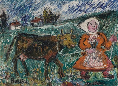 Lot 112 - David Davidovich Burliuk Russian/American,...