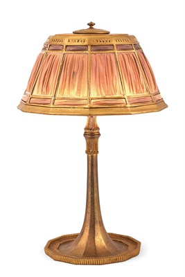 Lot 313 - Tiffany Studios Gilt-Bronze and Favrile Glass...