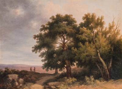 Lot 95 - Italian School 19th Century Figures in a Sunny...