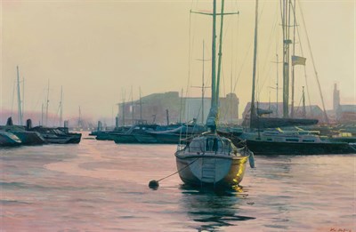 Lot 19 - Mo Dafeng Chinese, b. 1957 Vanish Twilight in...