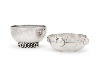 Lot 268 - Two Jean Després Silver Plate Bowls Second...