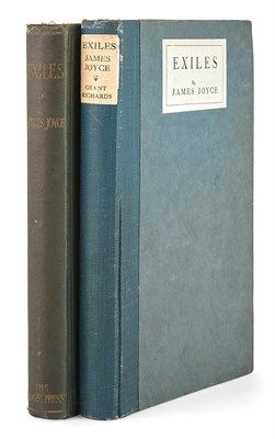 Lot 365 - JOYCE, JAMES Exiles. London: Grant Richards,...