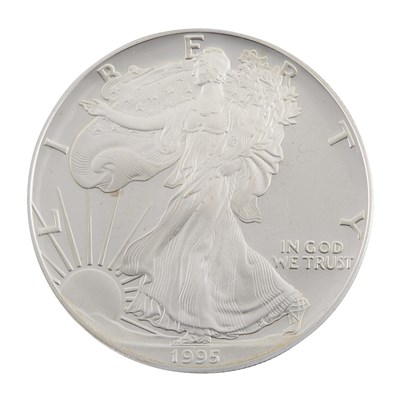 Lot 1180 - United States Silver Eagles Selection of...