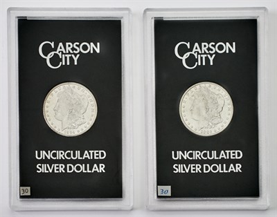 Lot 1171 - United States Carson City Morgan Dollars Group...