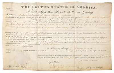 Lot 180 - [PRESIDENTS] Group of six signed items....