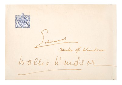 Lot 297 - [ENGLISH ROYALTY] Portion of a sheet of...